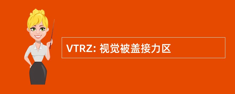 VTRZ: 视觉被盖接力区