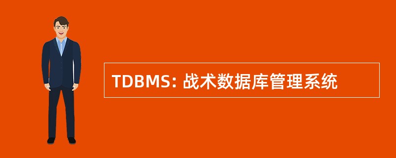 TDBMS: 战术数据库管理系统