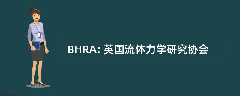 BHRA: 英国流体力学研究协会