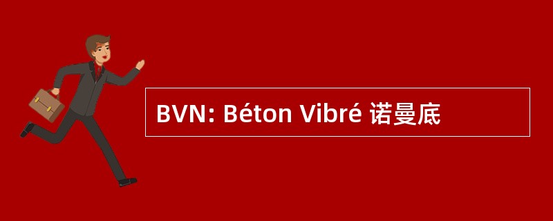 BVN: Béton Vibré 诺曼底