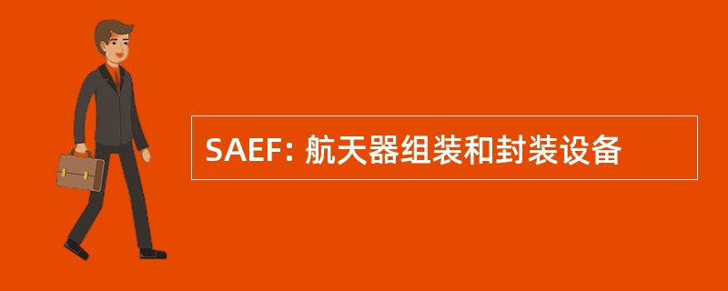 SAEF: 航天器组装和封装设备