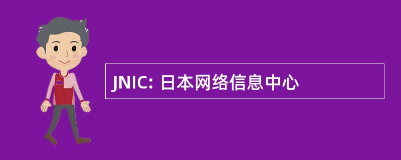 JNIC: 日本网络信息中心