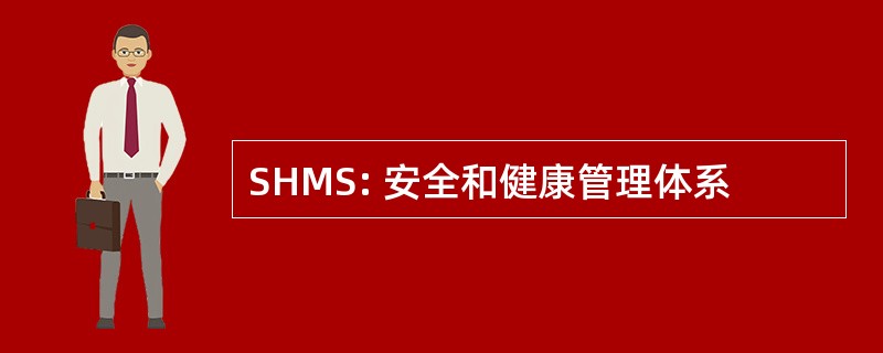 SHMS: 安全和健康管理体系