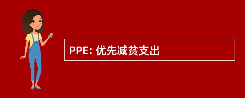 PPE: 优先减贫支出