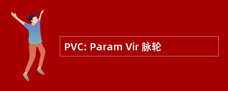 PVC: Param Vir 脉轮