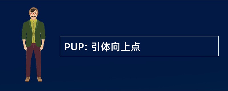 PUP: 引体向上点