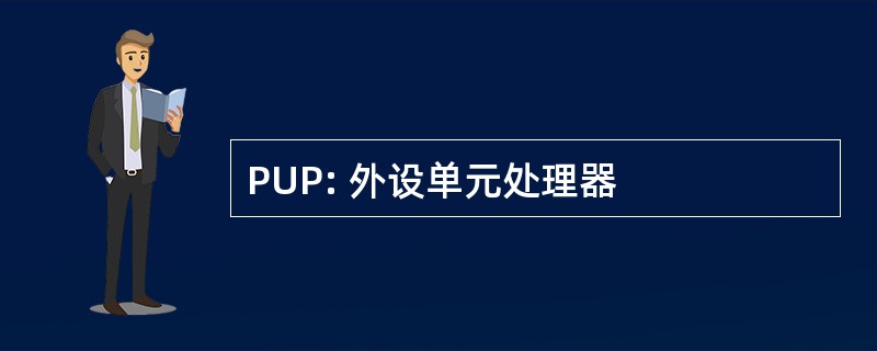 PUP: 外设单元处理器