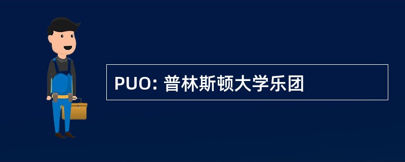 PUO: 普林斯顿大学乐团