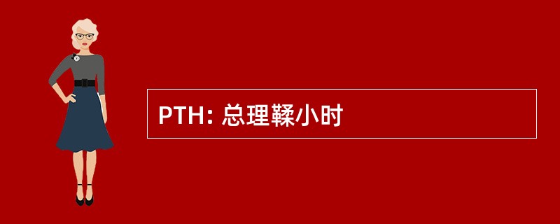 PTH: 总理鞣小时