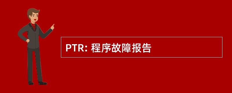 PTR: 程序故障报告