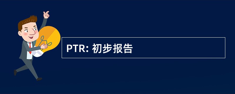 PTR: 初步报告