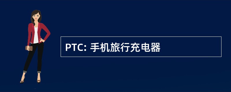 PTC: 手机旅行充电器