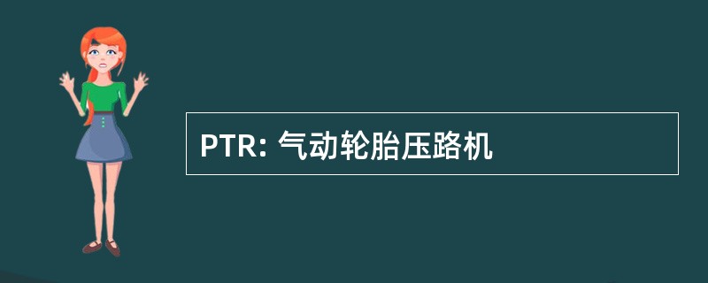 PTR: 气动轮胎压路机