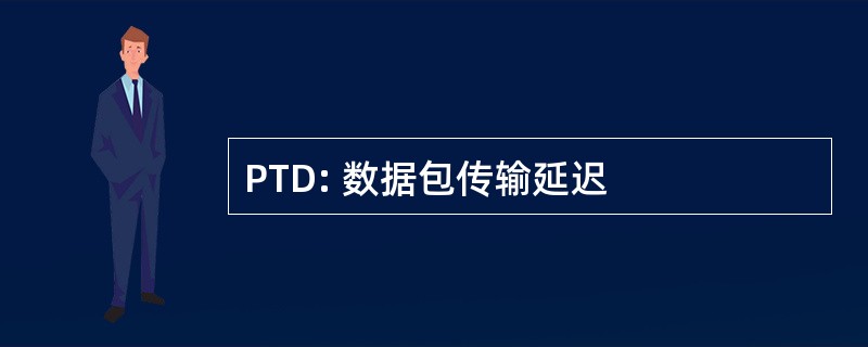 PTD: 数据包传输延迟