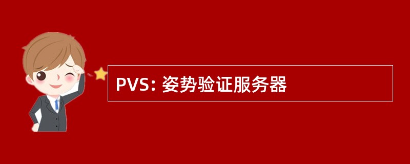 PVS: 姿势验证服务器