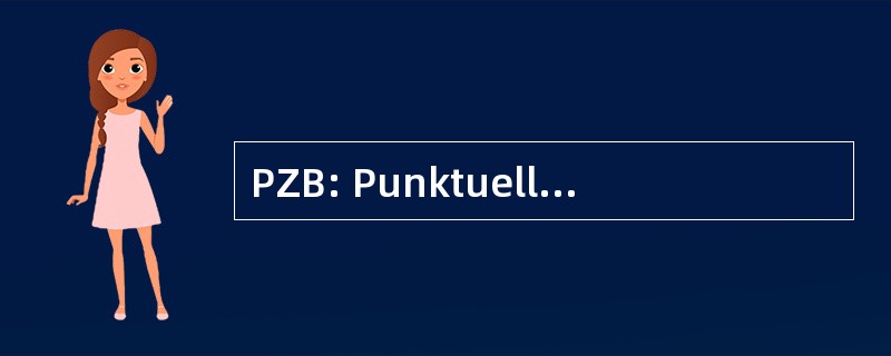 PZB: Punktuelle Zugbeeinflussung