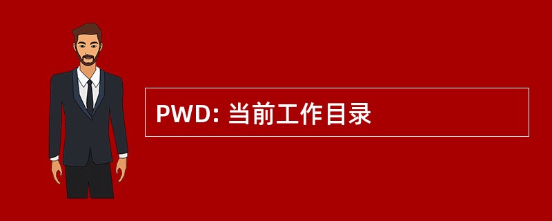 PWD: 当前工作目录