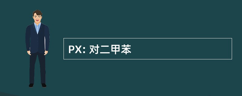 PX: 对二甲苯