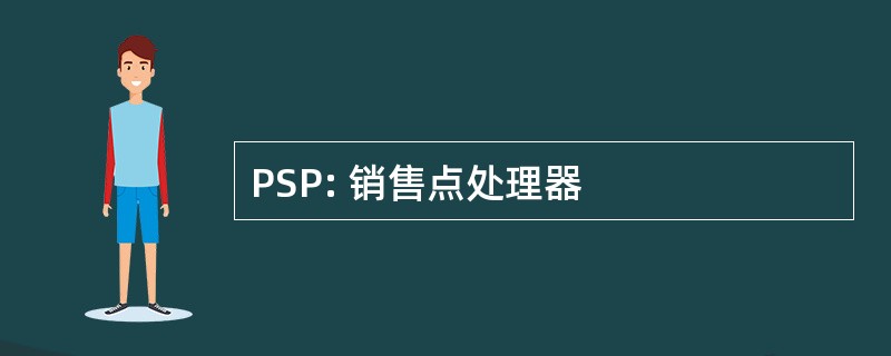 PSP: 销售点处理器