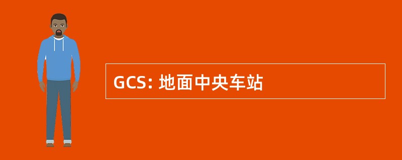 GCS: 地面中央车站