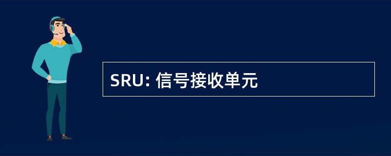 SRU: 信号接收单元