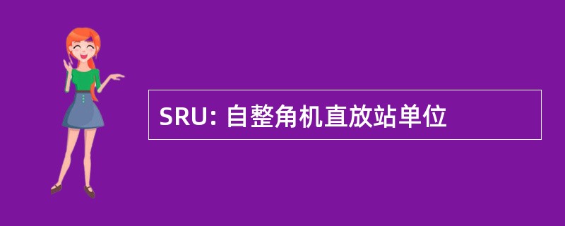 SRU: 自整角机直放站单位