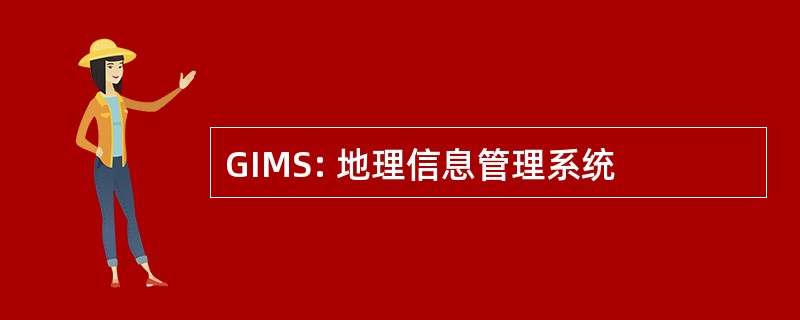 GIMS: 地理信息管理系统