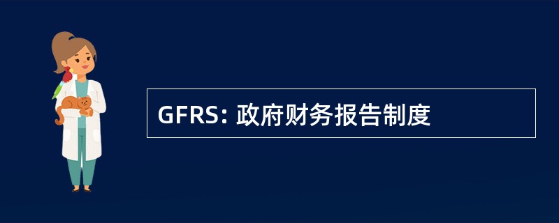 GFRS: 政府财务报告制度