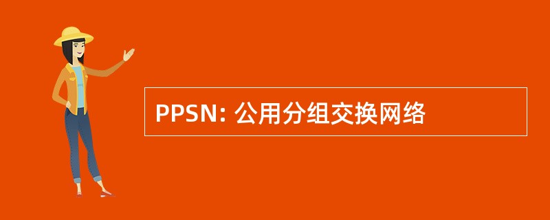 PPSN: 公用分组交换网络