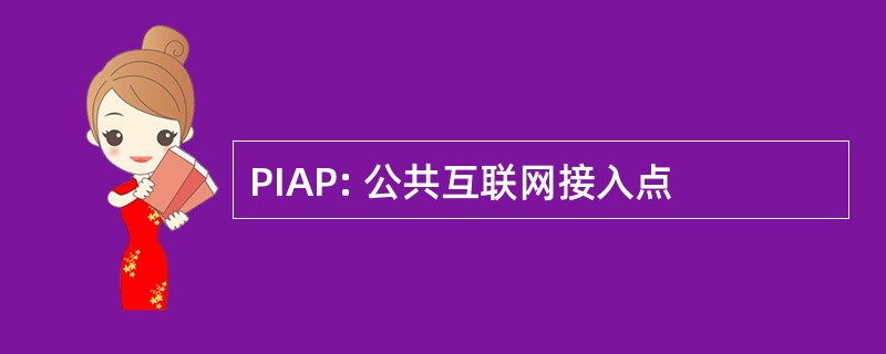 PIAP: 公共互联网接入点