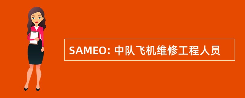 SAMEO: 中队飞机维修工程人员