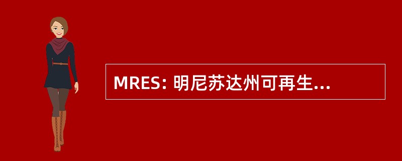 MRES: 明尼苏达州可再生能源学会