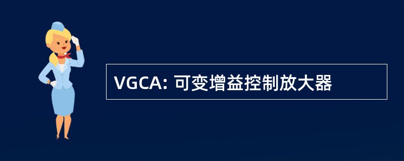 VGCA: 可变增益控制放大器