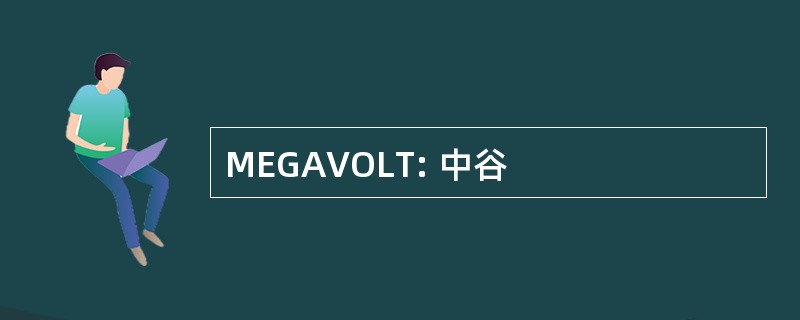 MEGAVOLT: 中谷