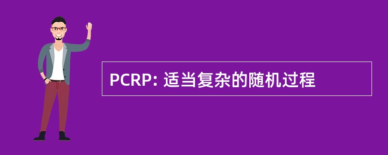 PCRP: 适当复杂的随机过程