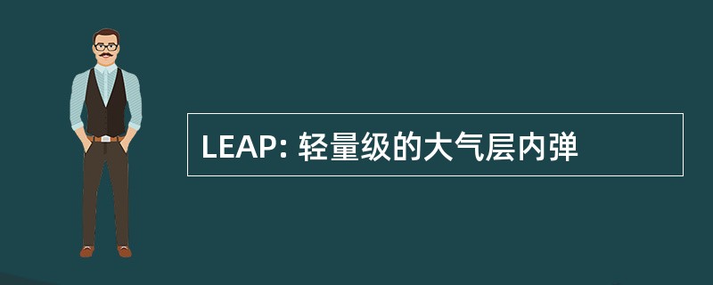 LEAP: 轻量级的大气层内弹