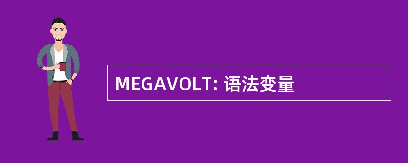 MEGAVOLT: 语法变量