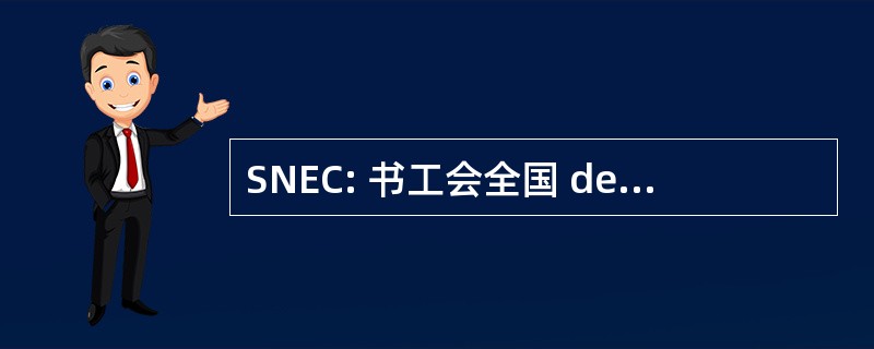 SNEC: 书工会全国 de l&#039;Encadrement du Groupe 家乐福