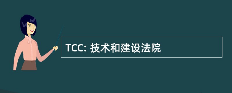 TCC: 技术和建设法院