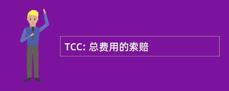 TCC: 总费用的索赔