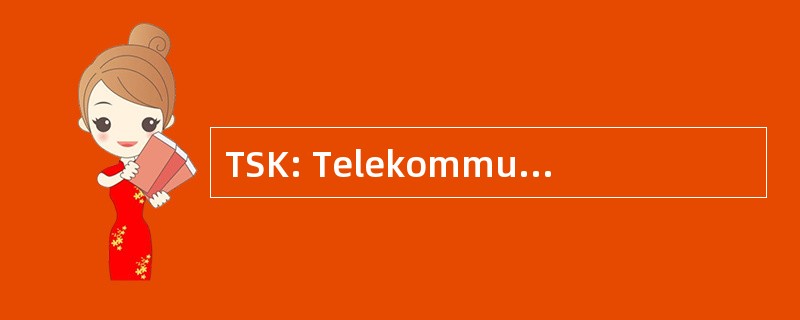 TSK: Telekommunikation 服务 Kaya