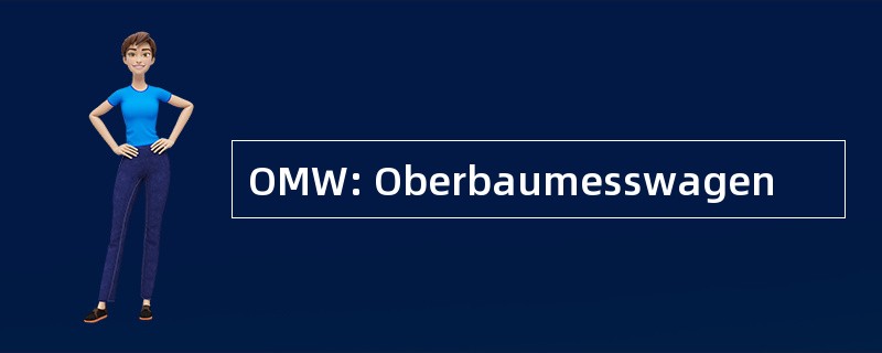 OMW: Oberbaumesswagen