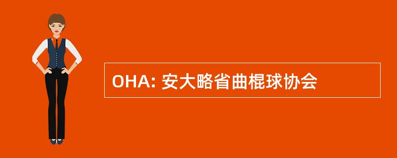 OHA: 安大略省曲棍球协会