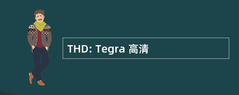 THD: Tegra 高清