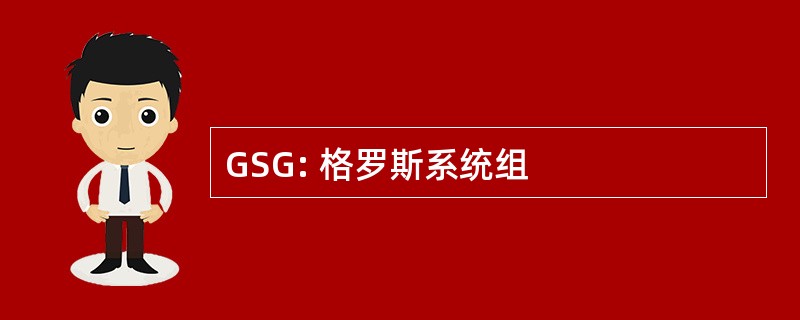 GSG: 格罗斯系统组