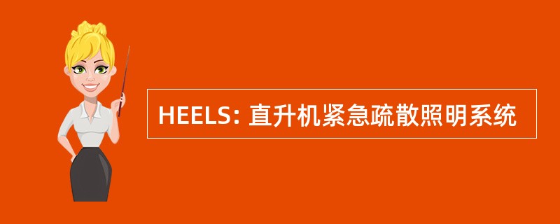 HEELS: 直升机紧急疏散照明系统