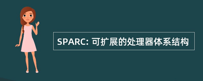 SPARC: 可扩展的处理器体系结构