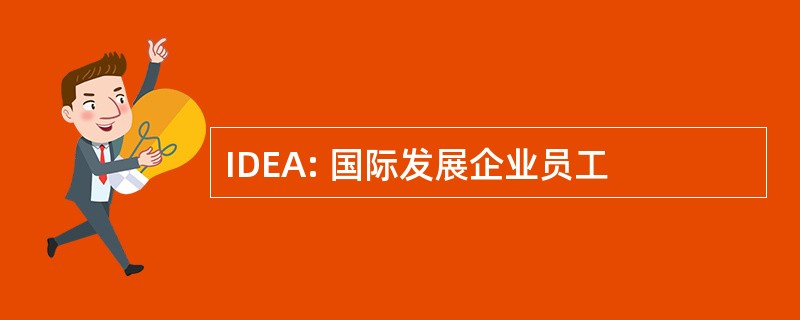 IDEA: 国际发展企业员工