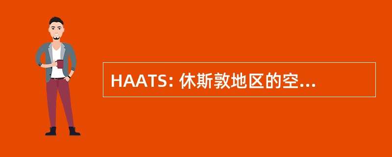 HAATS: 休斯敦地区的空中交通系统