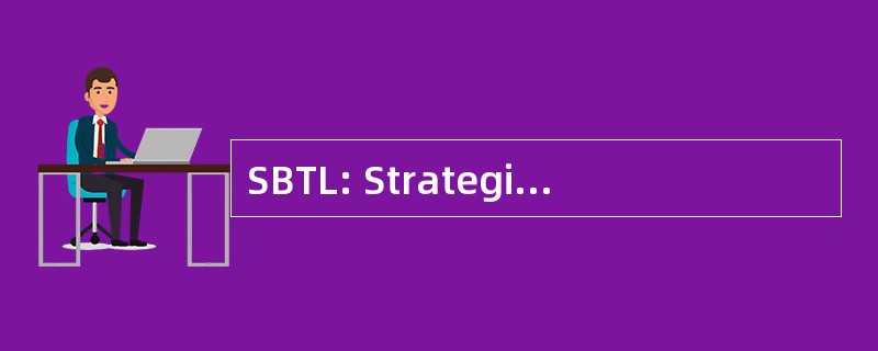 SBTL: Strategische Beleidskeuze Toekomst Luchtvaart